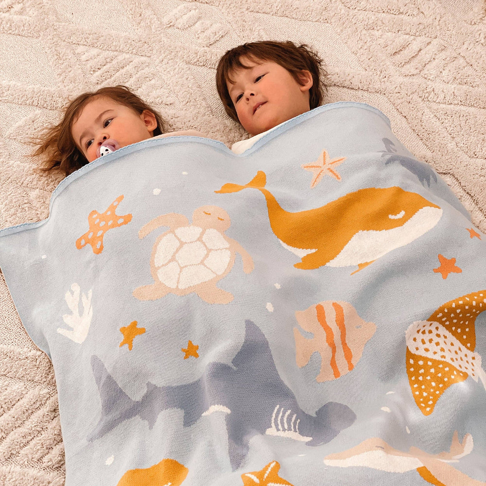 OCEAN CREATURES BLANKET