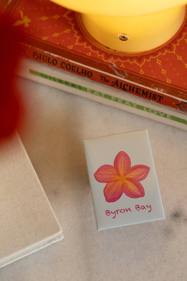 FANGIPANI BYRON BAY MAGNET