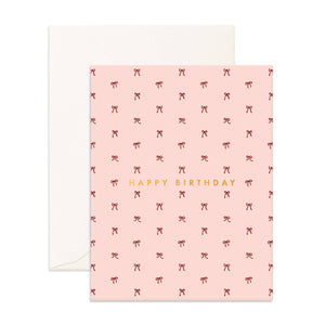 BIRTHDAY TINY BOWS BLUSH