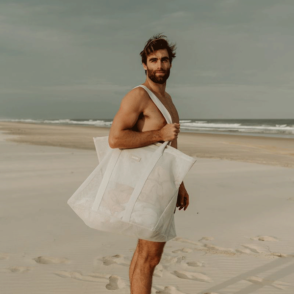 BEACH BAG | MESH HAULER BAG