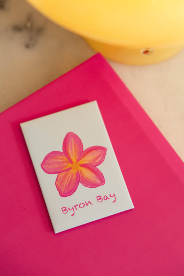 FANGIPANI BYRON BAY MAGNET