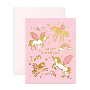HAPPY BIRTHDAY UNICORNS