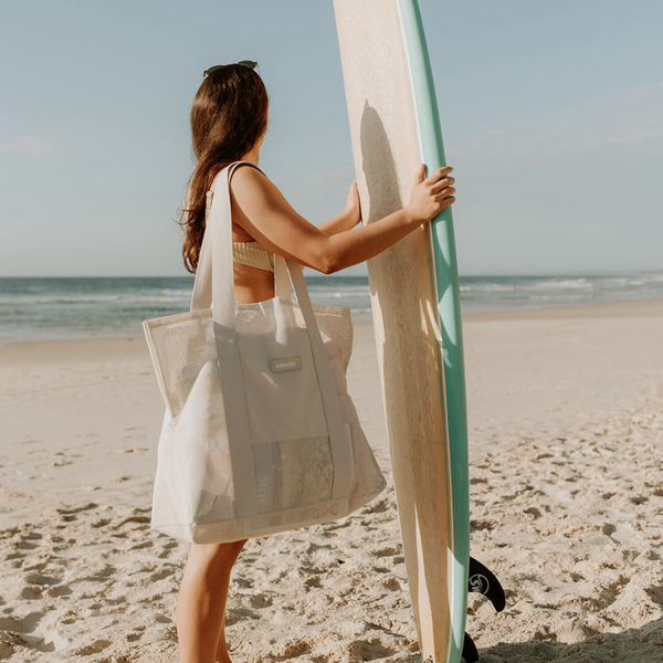 BEACH HAULER | MINI MESH BEACH BAG