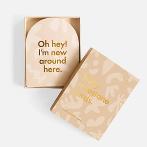BABY MILESTONE CARDS