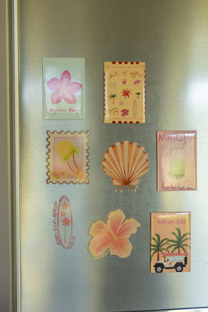 HIBISCUS AUSTRALIA MAGNET