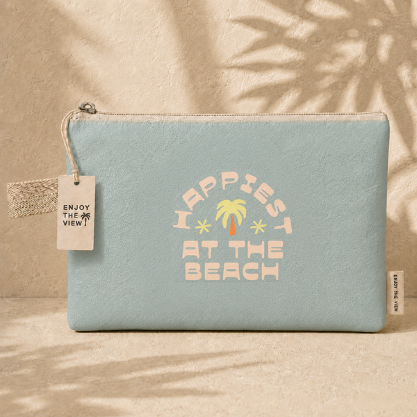 LARGE POUCH | BEACH