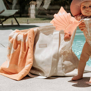 BEACH HAULER | MINI MESH BEACH BAG