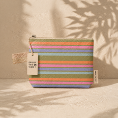 SMALL POUCH | RETRO STRIPE
