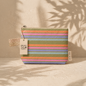 SMALL POUCH | RETRO STRIPE
