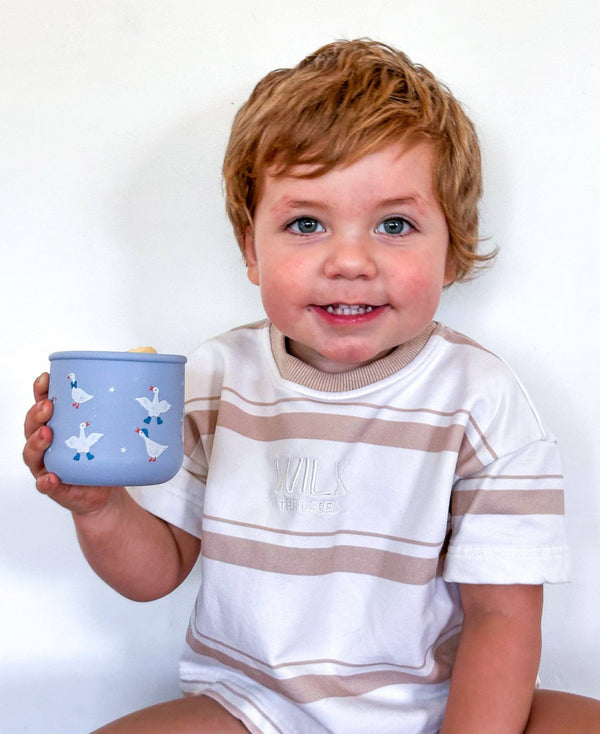 SILLY GOOSE SNACK POT