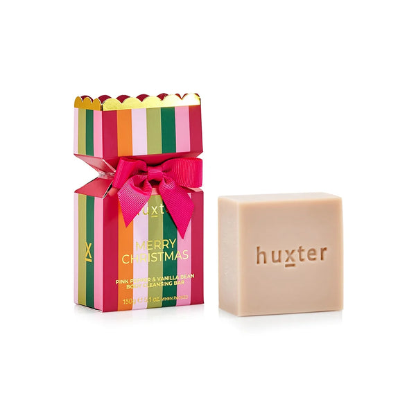 BODY CLEANSING BAR STRIPED I PINK PEPPER & VANILLA BEAN