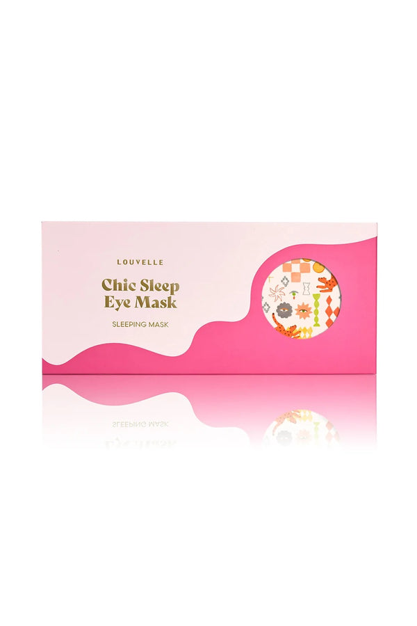 SATIN EYE MASK I SANTORINI SUN