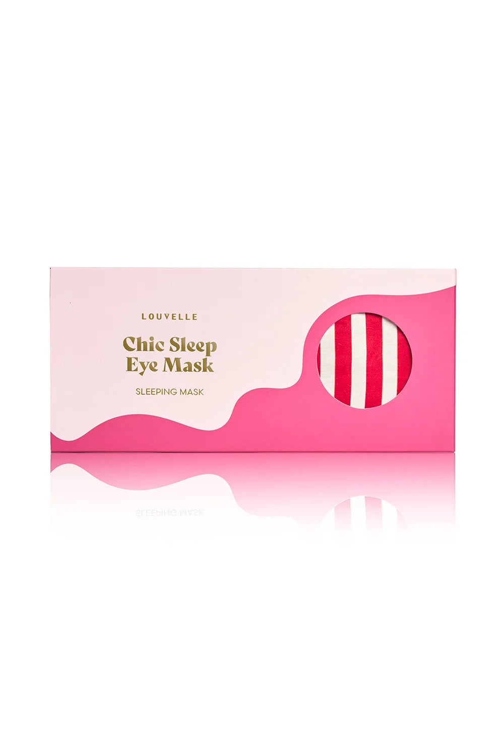 SILK EYE MASK I PINK CABANA