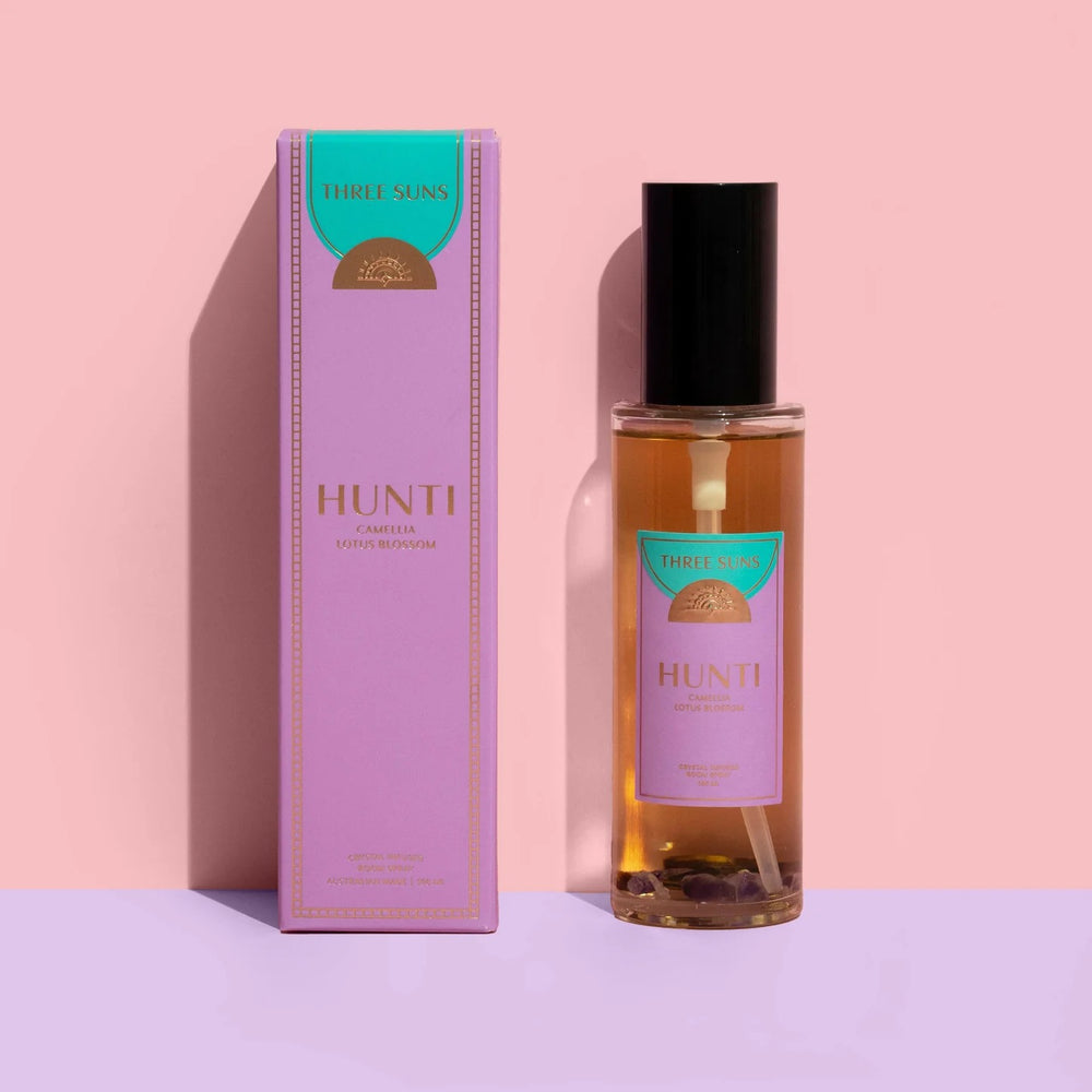 HUNTI ROOM SPRAY I TRANQUILITY I CAMELLIA & LOTUS BLOOM