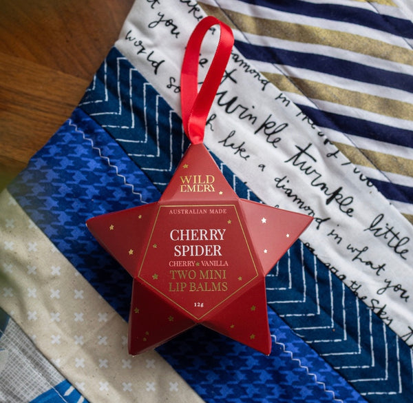 CHERRY SPIDER MINI LIP BALM DUO STAR