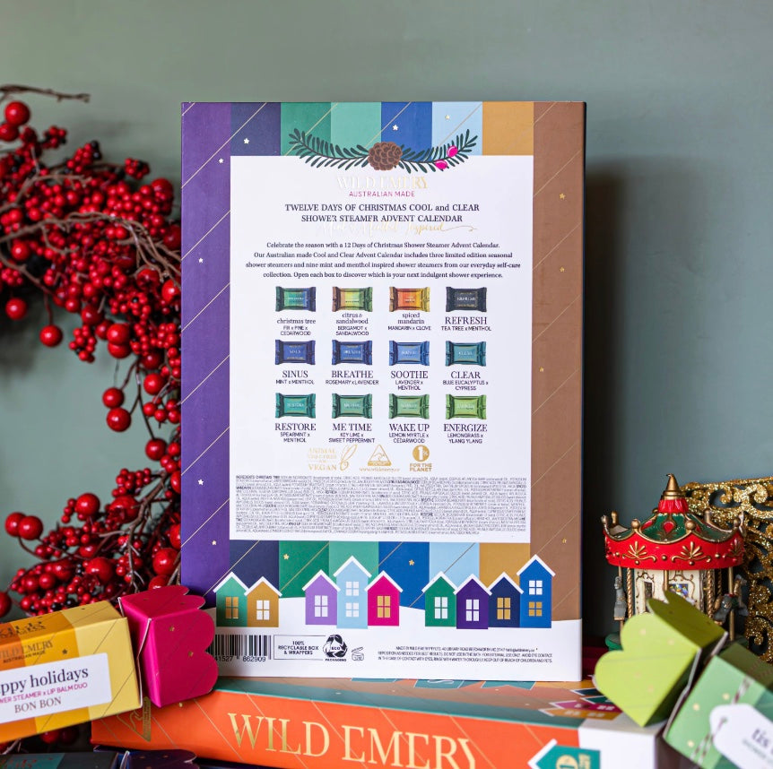 COOL & CLEAR 12 DAYS OF CHRISTMAS ADVENT CALENDAR
