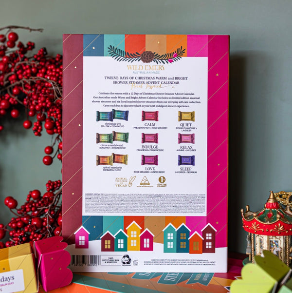 WARM & BRIGHT 12 DAYS OF CHRISTMAS ADVENT CALENDAR