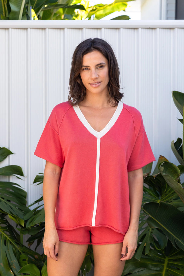 SUNSET KNIT TOP