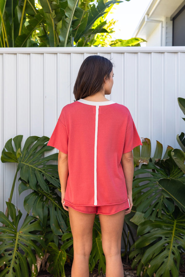 SUNSET KNIT TOP