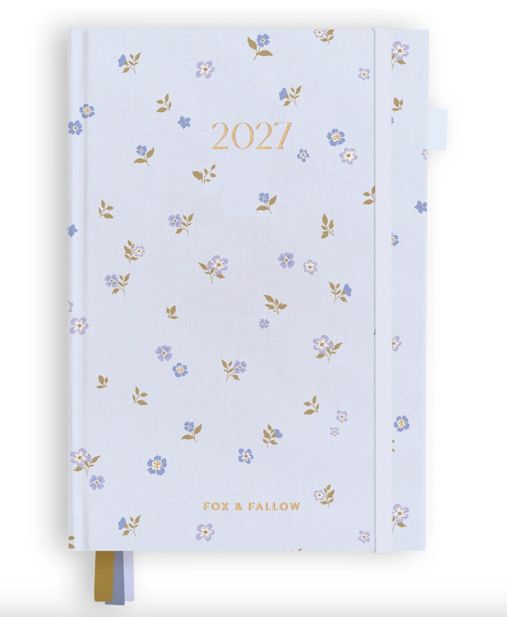 2027 CORNFLOWER A5 HORIZONTAL PLANNER