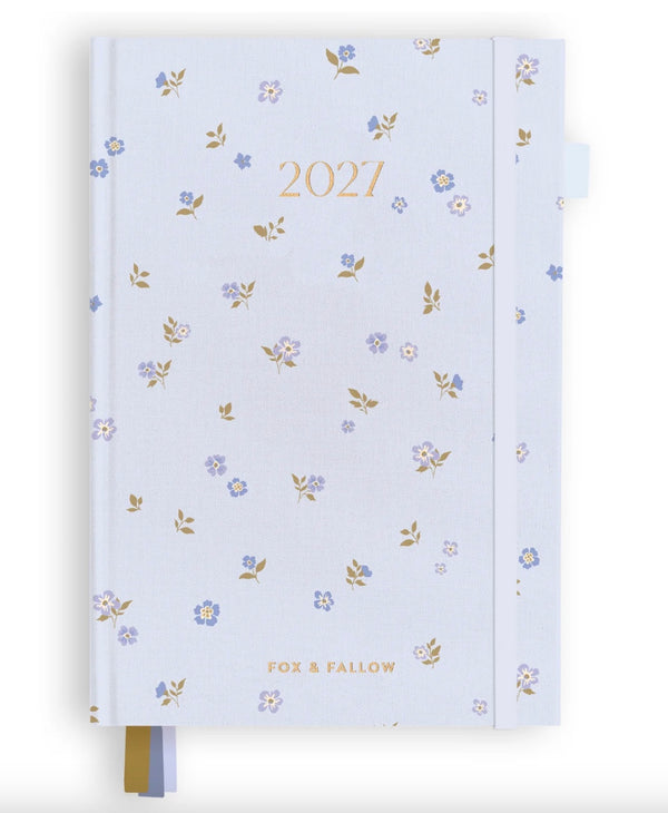 2027 CORNFLOWER A5 HORIZONTAL PLANNER
