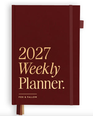 2027 CHERRY A5 HORIZONTAL PLANNER