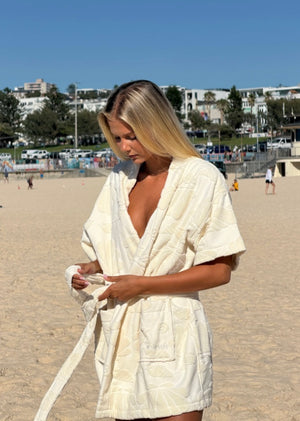 CREAM ROBE