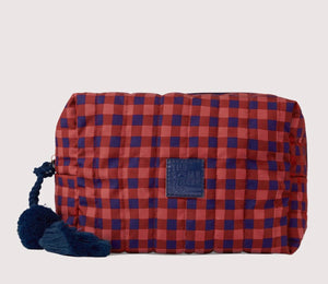 CHESTNUT COSMETIC CASE