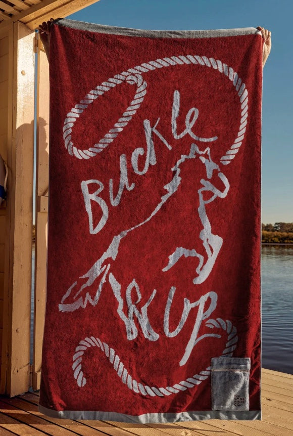 BEACH TOWEL | BUCKLE UP