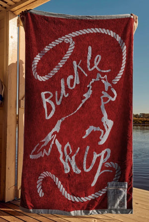 BEACH TOWEL | BUCKLE UP
