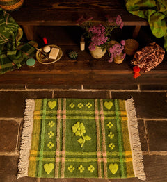 JOSEPHINE BATH MAT | HUNTER GREEN