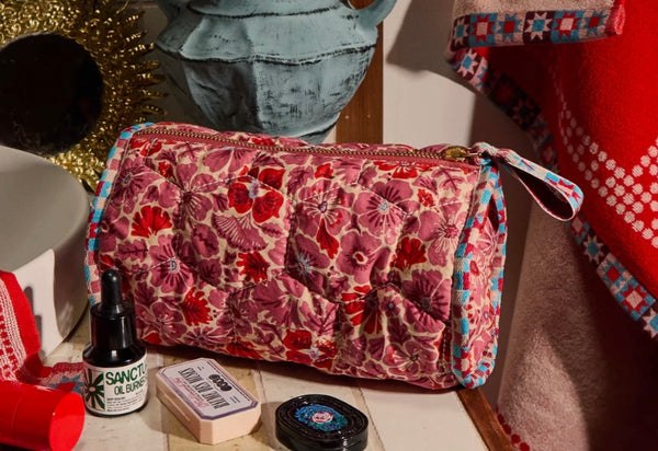 MAGNOLIA MAKEUP BAG | POPPY (Copy)