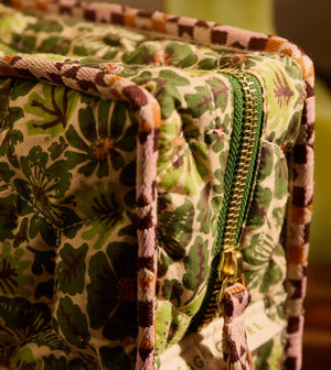 MAGNOLIA VANITY BAG | CACTUS GREEN