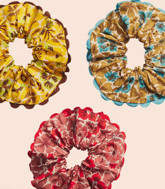 MAGNOLIA SCRUNCHIE SET