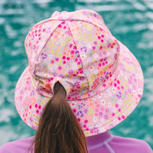PONYTAIL SWIM BUCKET HAT | ISLA