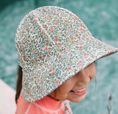 PONYTAIL BUCKET HAT I OLIVIA
