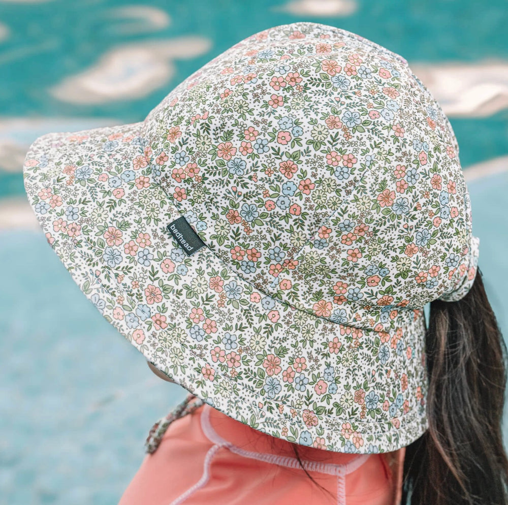 PONYTAIL BUCKET HAT I OLIVIA