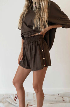ETTA SHORT | ESPRESSO