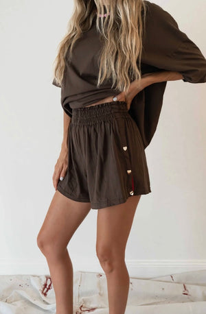 ETTA SHORT | ESPRESSO