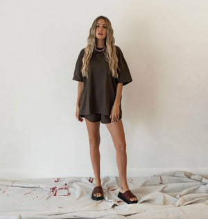 ETTA SHORT | ESPRESSO