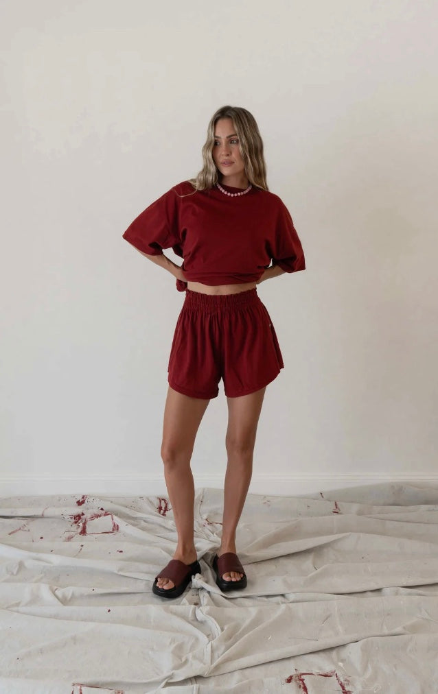 ETTA SHORT | MERLOT