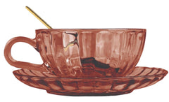 TEACUP SET | DUSTY ROSE