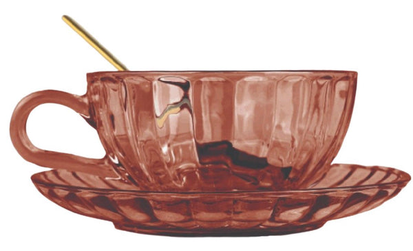 TEACUP SET | DUSTY ROSE
