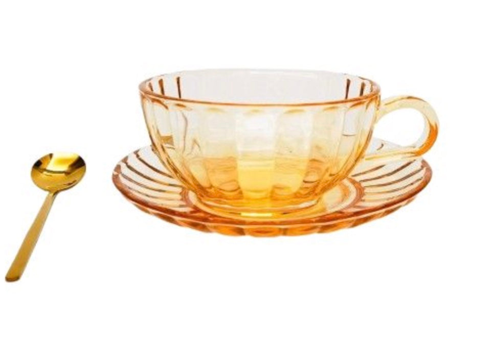 TEACUP SET | AMBER