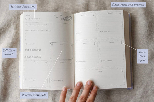 'A YEAR OF COMING HOME' GUIDED SELF-LOVE JOURNAL