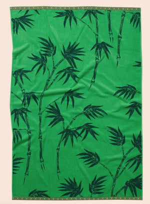 ANETA BATH SHEET | SPRING GREEN