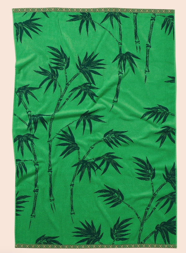 ANETA BATH SHEET | SPRING GREEN