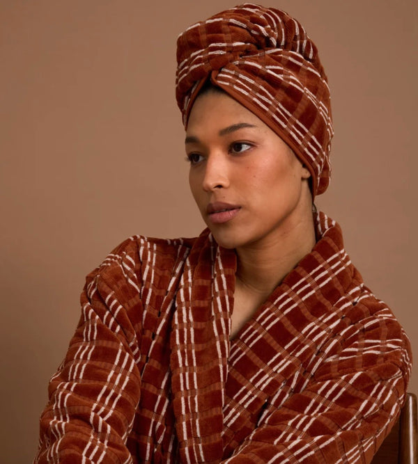 HAIR WRAP | TERRACOTTA