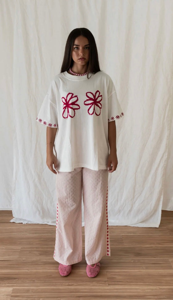 BLOOM TEE | WHITE