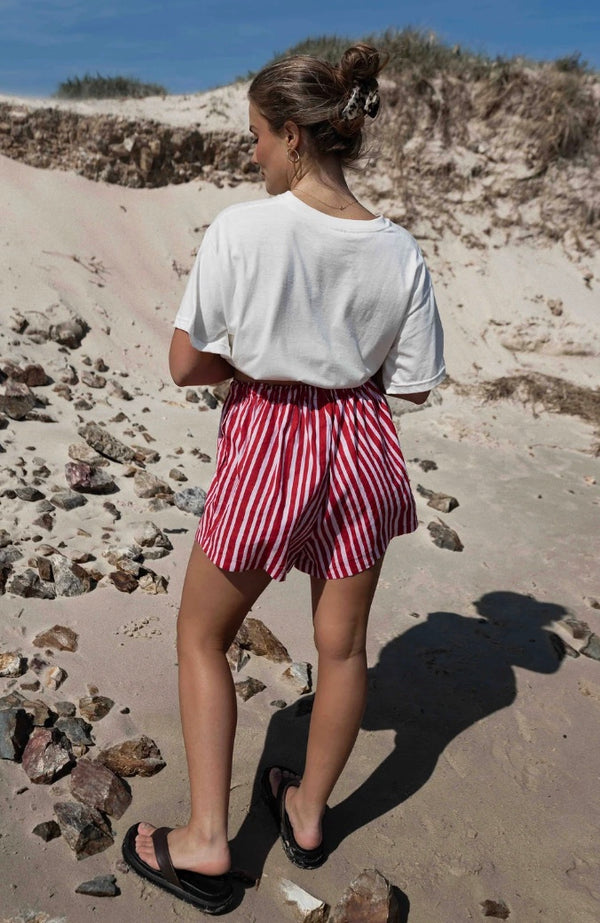 GIGI SHORT | PINK & RED